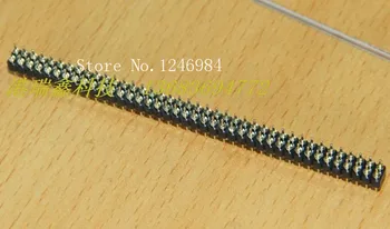 [SA]nextron Nextronics 2.54 MM Seiko jungtis pin jungtis, 2 * 40 dvigubo aukso, du kartus aplink pin--20pcs/daug
