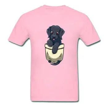 Black lab juoda labradoro šuo blacklab retriveris mielas kišenės kišenėje šuo techrapockets Marškinėliai Vasaros Asmeninį trumpomis Rankovėmis
