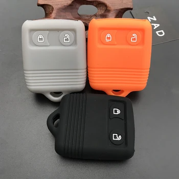 ZAD silikono automobilio raktas padengti turėtojo nustatyti Ford Kuga 2button klavišą, automobilių aksesuarai, optikos shell