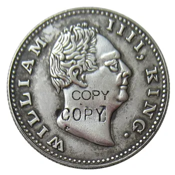 Senovės Indija 1/4 RUPIJA 1835 sidabruotas Monetų KOPIJOS