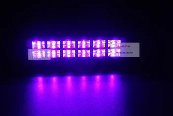 10 Pak LED Siena Plauti 12X3W Violetinis Apšvietimas Nuotolinio Valdymo pultu DMX512 UV Apšvietimo Potvynių Plovimo Lempos Scenos Apšvietimo Efektas