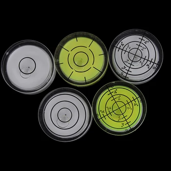1Pc Mini Tiny Disko Burbulas gulsčiukas Valdovas Apvalus Ratas, Diskiniai Matavimo Įrankis