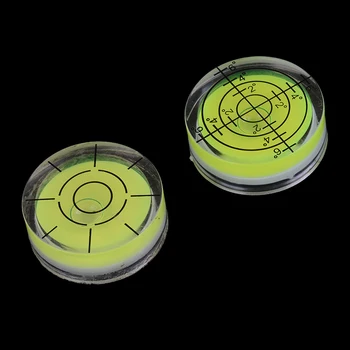 1Pc Mini Tiny Disko Burbulas gulsčiukas Valdovas Apvalus Ratas, Diskiniai Matavimo Įrankis