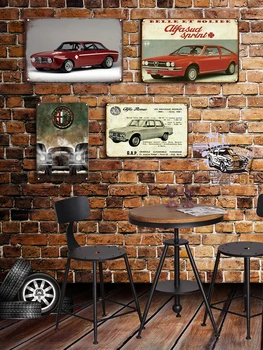 Senas Skaityti Alaus Retro alavo pasirašyti nostalgiškas ornamentu metalo plakatas garažas art deco baras, kavinė, parduotuvė