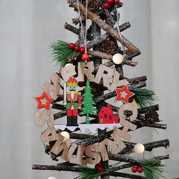 1Pcs Kalėdų Eglutė Dažytos Pakabukas Dekoracijas Kabinti Ornamentu Niekučius Vaikams, Dovana, Namų Kalėdų Dekoracijos
