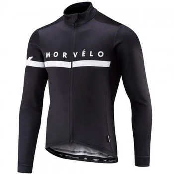 Morvelo dviračių džersis vyrų mtb dviratį bicicleta Pro Komandos sportinę aprangą Ropa camisa maillot Ciclismo ilgomis rankovėmis jersey drabužių 2018