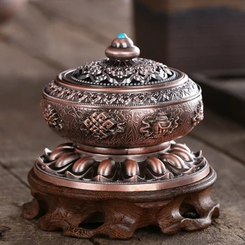 Nešiojamų Smilkalų Degiklis Keramikos Kinijos Degiklis dūmų krioklys incence savininko namų dekoro vaško lydymo degikliu aromatas degiklis QBA60XXL
