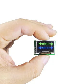 Garso Subalansuotas Mini Spalvų Muzikos Spektro Ekranas Modulis 0.96 Colių IPS Spalvotas Ekranas Multi-mode