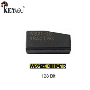 KEYECU H Chip WS21-4D Chip 128 Bitų Automobilio Nuotolinio Atsakiklis pagrindinių Tuščią Chip Toyota 2013-2017