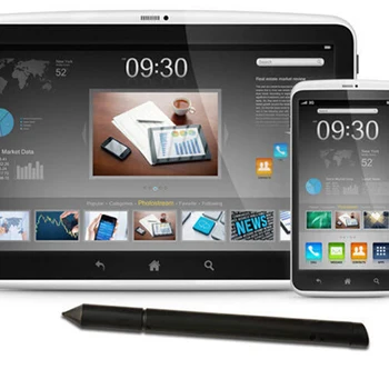 2vnt 2 In 1 Jutiklinio Ekrano Rašikliu Stylus Universalus Tablet Pc Telefono