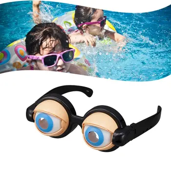 Crazy akis juokingi vaikai akiniai žaislai, savotiškas kūrybos juokinga rekvizitai akiniai Šalies personality eyewears berniukų, mergaičių