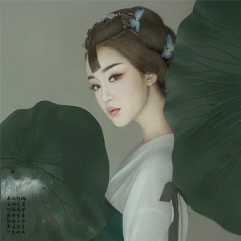 Jonas Shui Yi Moterų Hanfu Paprastas Elegantiškas Veiklos Kostiumas Foto Namas Teminės Fotografijos Kostiumas Veiklos Hanfu