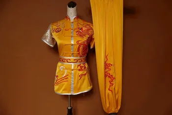 Wushu taichi taiji drabužius changquan vienodos Kovos menų konkurencijos drabužių, siuvinėtų kungfu nanquan taolu drabužiai vienodi