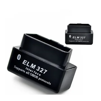 2019 A+Kokybės Juoda ELM 327 Bluetooth Smart Automobilių Diagnostikos Sąsaja ELM 327 V2.1 Nuskaitymas super mini elm327 OBD2 bluetooth Skaitytuvas