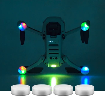 Universalus LED Lempos Drone Naktį Skrydžio Mirksi Šviesos Mavic Oro 2/Mavic Mini/Spark/Mavic Oro/Mavic 2/Mavic Pro Drone