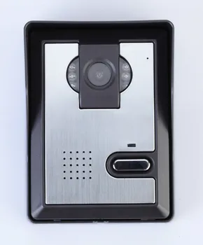 Belaidžio vaizdo duris telefono / skaitmeninės statybos domofonas sistemų ( rainproof fotoaparato, atminties funkcija ,1monitors+1camera))