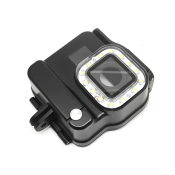 2-In-1 Kameros Vandeniui Korpusas + LED Nardymo, Povandeninės Šviesos 30M 3 Režimo Reguliavimas GoPro Hero 7 6 5