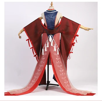 Žaidimas Onmyoji SSR Shiranui Awakening Cosplay Costome Moterų Anime Kimono Vienodas Helovinas Dress
