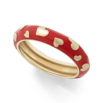 Meilės Žiedas Ring6Color Mados Saldus Žiedas bižuterijos Draugei Šalis, Vestuvių, Sužadėtuvių Papuošalai