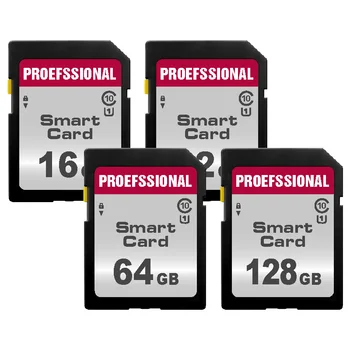 Naujos Atminties kortelės, Fotoaparato SD kortelės class10 8GB 16GB 32GB 64GB 128 GB sd kortelės (Microsd usb atminties diską Skaitmeninis fotoaparatas