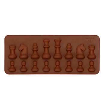 Silikono Šokolado Pelėsių Šachmatų Formos Virtuvės Reikmenys, Ledo Cukraus Pyragas Pelėsių Bakeware