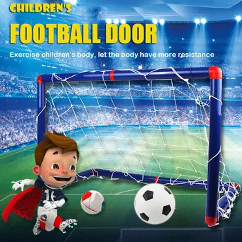 Nešiojamų Vaikų Futbolo Tikslas Durys, Vartai Žaislų Rinkinys Kūdikių Futbolo Kamuolys Rinkinys su Siurblių Patalpų ir Lauko Sporto 2020 NAUJAS