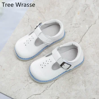 Kūdikių bateliai baby girl odiniai batai tuščiaviduriai bamblys neslidus odiniai batai 2020 naują pavasario ir rudens vaikų odos bateliai