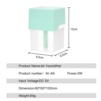 Dezinfekavimo Aromaterapinis Difuzorius USB Nemokamai Drėkintuvai Oro Dampener Aromato Difuzorius Mašina eterinis Aliejus Ultragarso Rūkas Maker