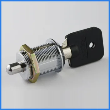 10 vnt. 23 mm plačiai naudojami apvalus raktų spintelė persirengimo push lock su įvairių raktų