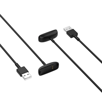 30cm 100cm USB Įkrovimo Kabelis Laido -Fitbit Inspire 2 Health & Fitness Tracker Smart Band Apyrankę Įkroviklis Linija