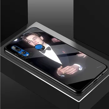 Leonardo DiCapriov Grūdintas Stiklas Telefoną Atveju Huawei Honor 8X 9 10 20 30 lite PRO 10i 20i