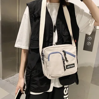 Japoniško Stiliaus Pečių Maišą Krepšiai Moterų 2020 M. Drobė Pečių Maišą Laisvalaikio Krepšiai Moterų Rankinės korėjos Stiliaus Krepšys