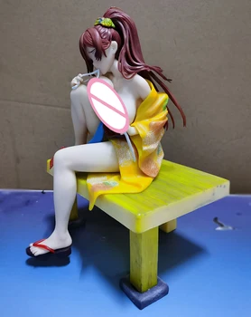 Anime Seksualių Merginų Fuka Kirihara Yukata PVC Pav Modelis 20cm