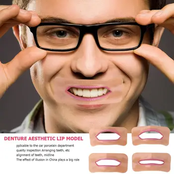 4pcs Skirtingos Formos Dantų Laboratorija dantų Protezų Burną Matavimo Lūpų Modelio Matavimo Priemonė paramos dropshipping