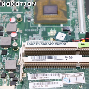NOKOTION A000032450 DABL5SMB6E0, Skirtas TOSHIBA Satellite P300 P305 Nešiojamas Plokštė 965GM DDR2 be grafikos lizdas HDMI