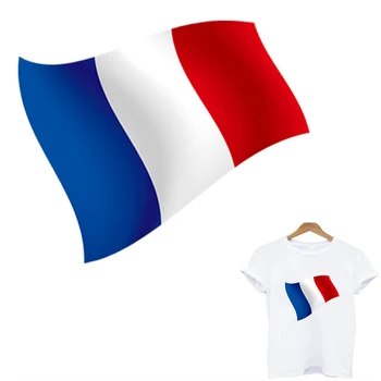 Prancūzijos futbolo lipdukai drabužius geležies pleistrai taikymo vienas kitą lydieji pleistras drabužis juostelės drabužių toppe