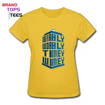 Žavinga Mados Gydytojas, Kuris T shirts DR, kurie Wibbly Klibantis Timey Wimey t-marškinėliai moteris motherday Dovana greitas pristatymas