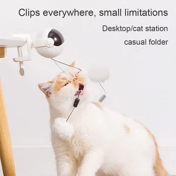 Pet Liftas, Kačių Žaislas Smart Yo-yo Pet Elektros Ištraukiama Virvę Pet Kamuoliai