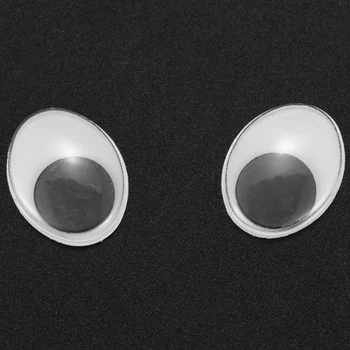 Kraipyti akys ovalios, 20x15 mm, 100 vnt (ne lipni)