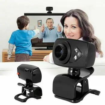 Full HD 640 x 480, 30 k / s Neto Klasės Mokymo kameras 50MP Webcam USB 3 LED Vaizdo Kamera su Mikrofonu PC Nešiojamas Clip-on