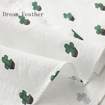 Naujas prekės ženklas moterims palaidinės 2017 Harajuku Mados Kaktusas spausdinti Kratinys moterų marškinėliai Atsitiktinis medvilnės ilgomis Rankovėmis Moterims Topai didelis Dydis