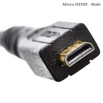 1,5 m Micro HDMI Kabelis su Ethernet už Kubą X1 T801, i9, 