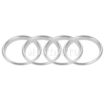 Interjero Konsolės Oro Ventiliacijos Angos Žiedas Dangtelis Audi Q2 GA 2016-2020 4pcs Juoda/Mėlyna/Raudona, Automobilių Aksesuarai, Interjero Automobilių Puošimas