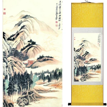 Kraštovaizdžio meno tapybos Super kokybės tradicinis Kinų Meno Tapybos Namų Biuro Apdailos Kinijos painting20190905085
