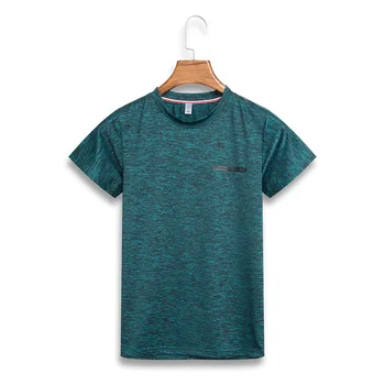 T-marškinėliai Vyrams, 2021 Mados Prekės ženklo-Drabužių kvėpuojantis crossfit Vyrų marškinėliai Slim Fit Viršūnes Kultūrizmo Camiseta Masculina B0294