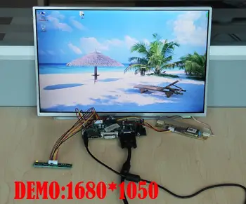 Rinkinys B133EW01 V3 HDMI DVI 1 lempos LVDS 1280X800 20pin Signalą VGA Valdiklio plokštės Skydas stebėti Vairuotojas ekranas 13.3
