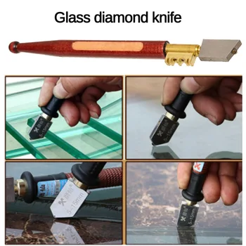 1 gabalas atnaujintas diamond stiklo cutter 2-19mm 175mm volframo karbido lydinio, stiklo pjovimo rankinis įrankis stiklo cutter