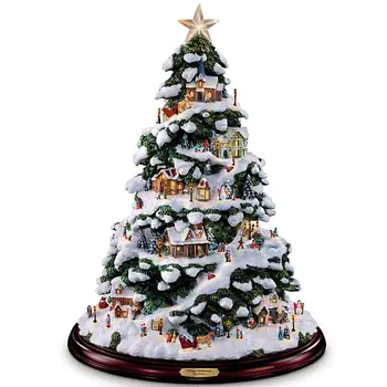 Kalėdų Eglutė Lango Lipdukas Sukasi Kristalų Snaigės Skulptūra Pasta Naujųjų Metų Siena Lipdukas Kalėdinė Dekoracija