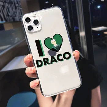 Draco Malfoy Aišku, Minkštas Telefono dėklas Skirtas iPhone 12 11 Pro Max 6 6s 7 8 Plus SE 2020 Silikono Padengti Coque 