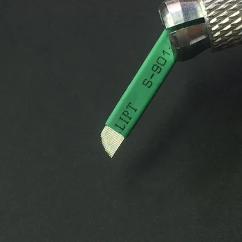 50pcs 0.18 mm 0.2 Microblading Adatos 18 Butas permanentinis Makiažas Už Antakių Flex Tatuiruotė Adatos Iki Nemokamas Pristatymas